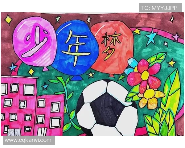 五年级学生创意足球画展现青春活力与团队精神的精彩瞬间 五年级学生创意足球画展现青春活力与团队精神的精彩瞬间